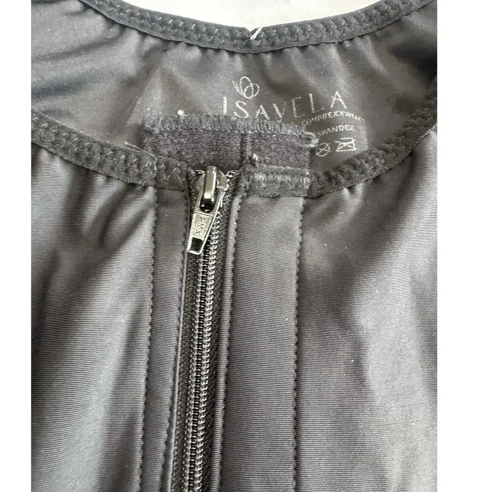 Isavela Men's Surgical Recovery Compression Tank Top Post Op Garment Large